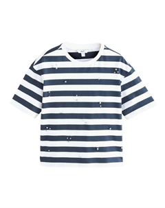 Рубашка, цвет Navy/White Next