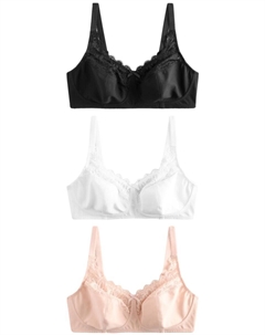 Минимайзер-бюстгальтер, цвет Rose/Black/White Next