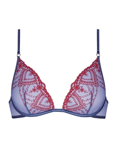 Треугольный бюстгальтер, темно-синий Mey