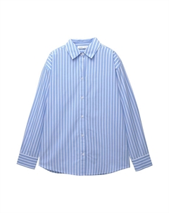 Блуза, синий деним Pull & bear