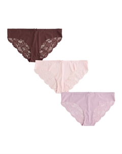 Трусики, цвет Brown/Lilac/Rose Next