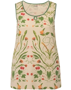 Пижамная рубашка, кремовый Ulla popken