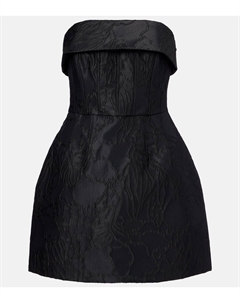 Мини-платье Petra в жаккарде, черный Rebecca vallance