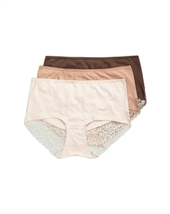 Бой-шорты, цвет Beige/Light beige/Dark brown Ulla popken