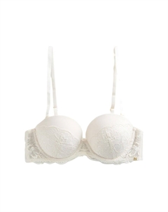 Бюстгальтер пуш-ап, кремовый Next