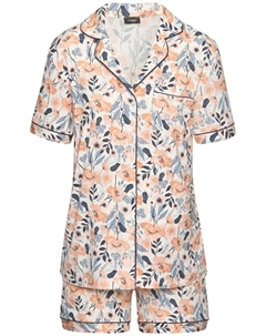 Короткий пижамный комплект, белый Vivance