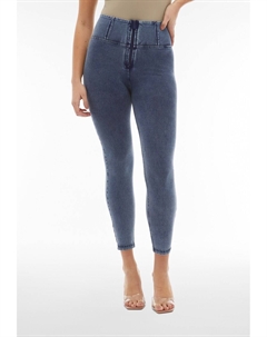 Узкие джеггинсы, синий деним Freddy