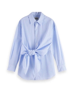 Рубашка с длинным рукавом Striped, синий Scotch&soda