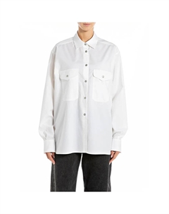 Рубашка с длинным рукавом W2365.000.85374, белый Replay