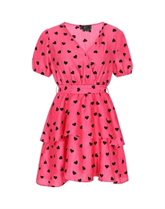 Коктейльное платье Fashion Look, розовый Faina