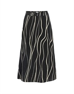 Юбка Jacira long skirt, черный Object