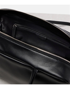 Кожаная сумка-тоут Astra, Black Ans The row