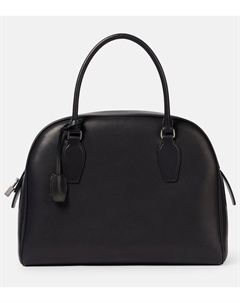 Сумка-тоут из кожи India Medium, Black Ans The row