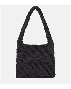 Плетеная сумка через плечо Didion, Black Ans The row