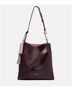 Кожаная поясная сумка-хобо Medium, бордовый Givenchy