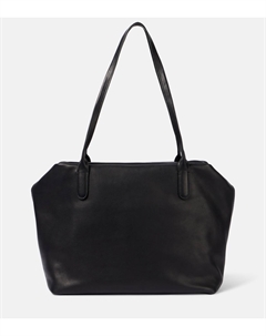 Кожаная сумка через плечо Henri, Black Ans The row