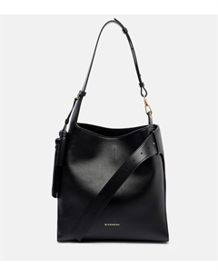 Кожаная поясная сумка-хобо Medium, черный Givenchy