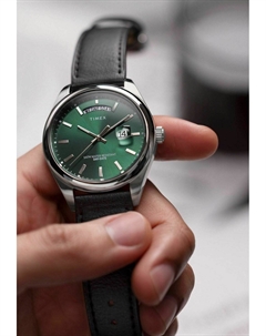 Часы, зеленый Timex