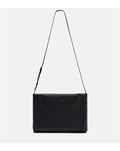 Сумка-мессенджер из кожи Nan, Black Ans The row