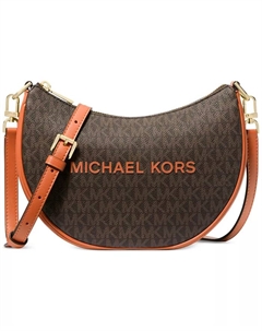 Маленький конвертируемый клатч Kyla, оранжевый Michael kors