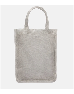 Сумка-шоппер Imogen Mini из сетки, серебряный The row