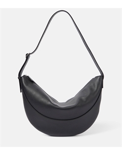 Кожаная сумка-кроссбоди Jouve, Black Ans The row