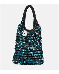 Сумка-шоппер из сетки с пайетками, Dark Teal Jw anderson