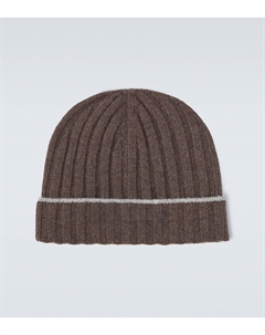 Рельефная вязка кашемировая шапка-бини, CU766 Brunello cucinelli