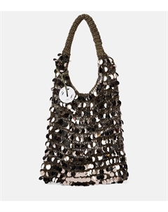 Сумка-шоппер из сетки с пайетками, Gunmetal Jw anderson