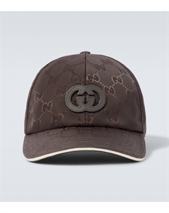 Бейсболка Interlocking G, Flennel/M.Grey Gucci