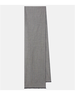 Гуэльский полосатый хлопковый шарф, Midnight The row