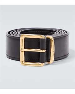 Кожаный ремень, черный Miu miu