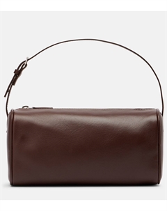 Кожаная наплечная сумка в стиле 90-х, Brown Melange Ans The row