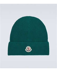 Ребристая вязаная шапка, Bistro Green Moncler