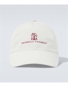 Бейсболка с вышитым логотипом, Cav10 Brunello cucinelli