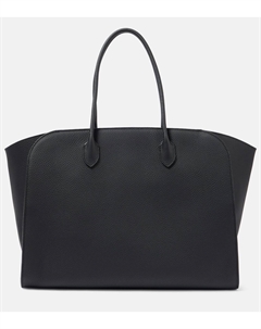 Сумка тоут Marlo большая кожаная, Black Ans The row