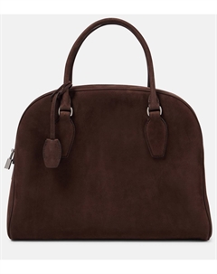 Индийская замшевая сумка-тоут 12.00, Dark Mocha Ans The row