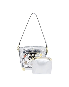 Сумка через плечо Pop Eyetheme, серебряный Mymo
