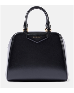 Мини-сумка-тоут Antigona Cube из кожи, черный Givenchy