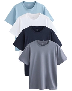 Рубашка, цвет Navy/Sky blue/Basalt grey/White Next