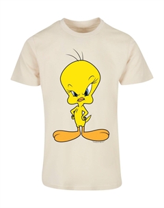Рубашка Looney Tunes - Angry Tweety, песочный Absolute cult