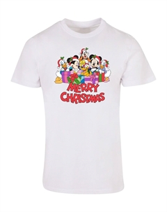 Рубашка Mickey Mouse And Friends - Christmas, белый Absolute cult