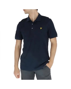 Поло с коротким рукавом Milano, синий Lyle & scott