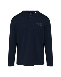 Рубашка, темно-синий S.oliver