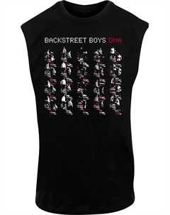 Рубашка Backstreet Boys - DNA Album, черный Merchcode