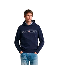 Худи Graphic 2044014, синий Gant