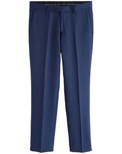 Узкие брюки со складками, темно-синий Next