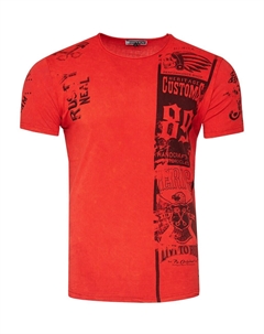 Рубашка, красный Rusty neal