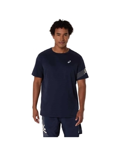 Футболка с коротким рукавом спортивная Icon, синий Asics