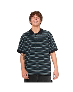 Поло с коротким рукавом Raw Burst, черный Rip curl